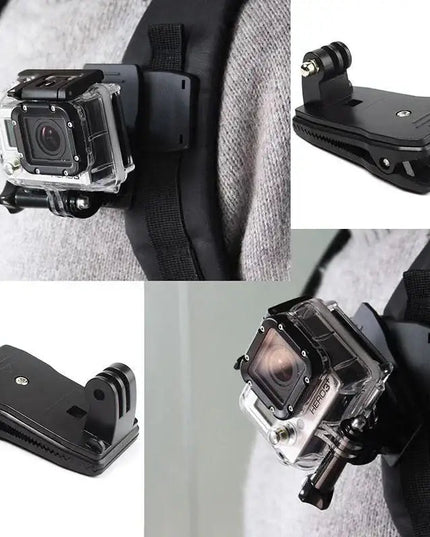 Snabbfäste / klämma till GoPro-kamera 360 grader
