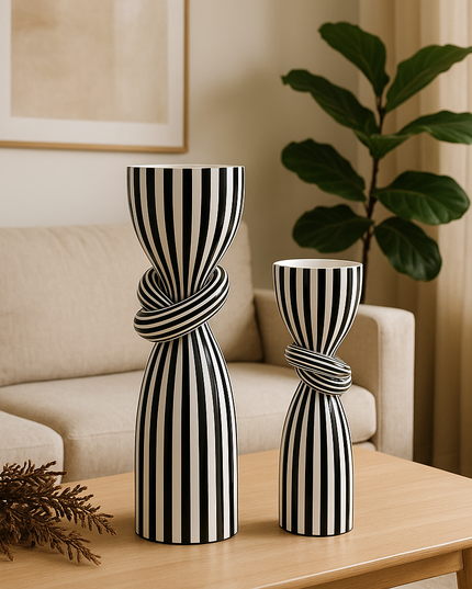 Zebra Ljusstake