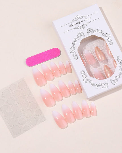 Press On Nails Lösnaglar Ombre Glitter