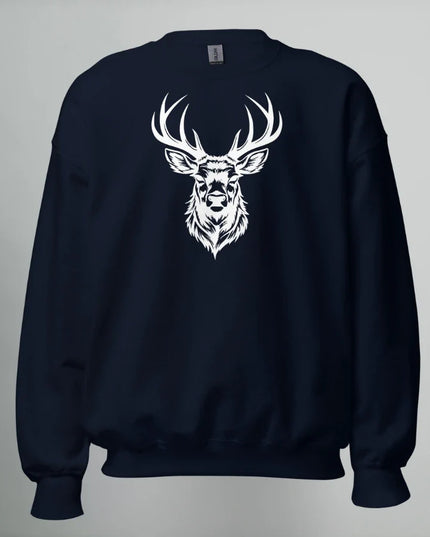 SWEATSHIRT WHITE DEER