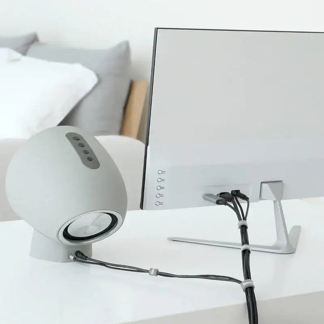 Baseus kardborrband på rulle, bredd 14mm, 3m - Grå