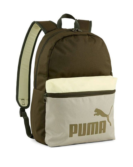 Ryggsäck Puma Phase Color Block, oliv, unisex