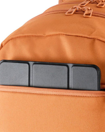 Träningsväska Puma Buzz Melted Carame 28L, ljusbrun