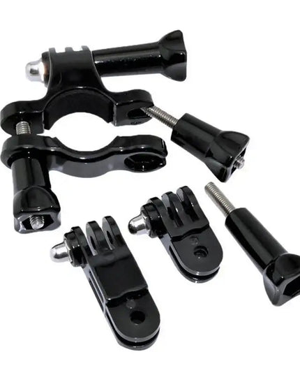 Fäste GoPro till cykelstyre och sadelstolpe - Med länkarm - Rör 10-35mm