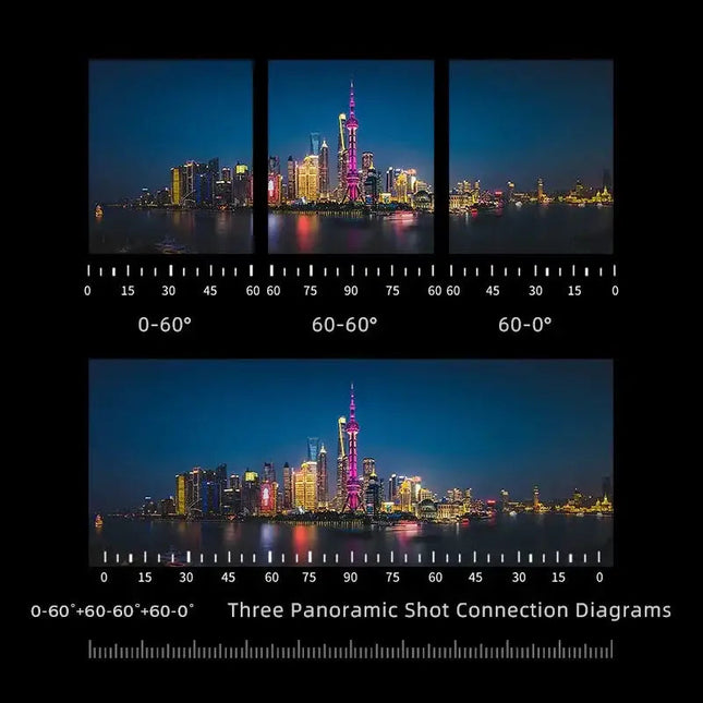 Ulanzi U-70 Kulledsfäste Vlog med tillbehörshållare 360 grader - Aluminium