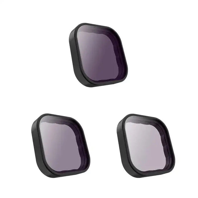 Telesin Filter 3-pack - ND8 + ND16 + ND32 till GoPro Hero12/11/Mini/10/9 Black - Kit