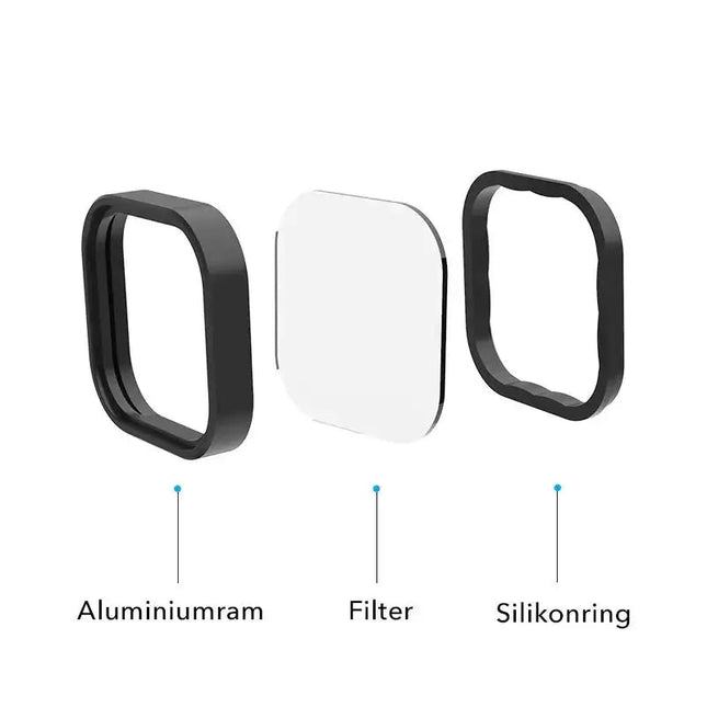 Telesin Filter 3-pack - ND8 + ND16 + ND32 till GoPro Hero12/11/Mini/10/9 Black - Kit