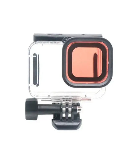 Telesin Färgfilter Röd + Ljusröd + Lila till Hero13/12/11/10/9 Black i vattentätt skal - Paket