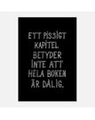 70x100 cm / Svart