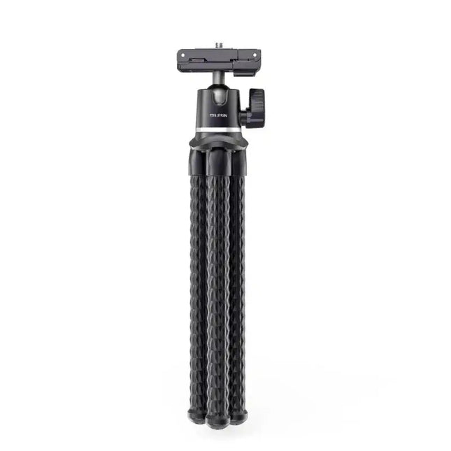 Telesin Tripod flexibelt 360 grader kulledshuvud 1/4" skruv / Mobilhållare / Tillbehörssko - Bläckfisk