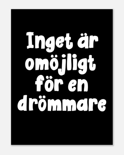 Poster | Drömmare