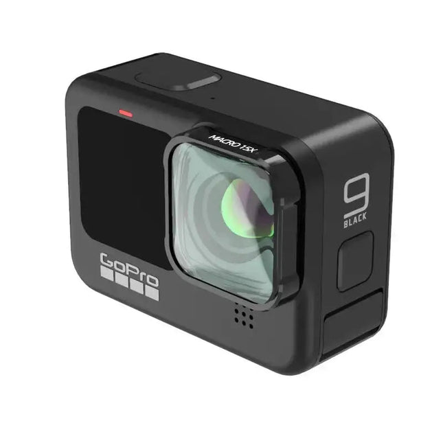 JSR Makrolins 15x förstoring till GoPro Hero12/11/Mini/10/9 Black