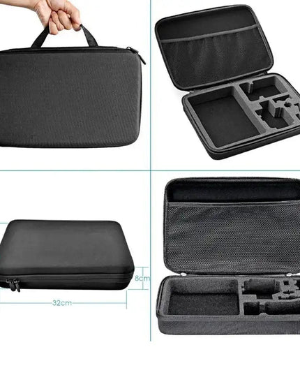 50 i 1 tillbehörskit / 50 tillbehör GoPro / stor förvaringsväska