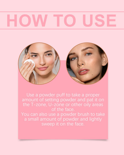 Setting powder med borste