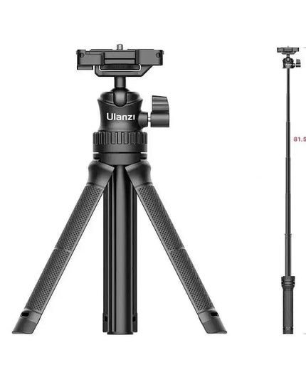 Ulanzi MT-34 Tripod Multi - Sellfiepinne med 360 kulled 1/4" skruv / Mobilhållare / Tillbehörssko