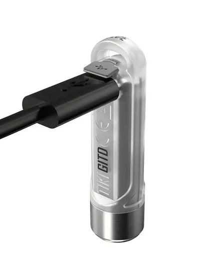 Nitecore TIKI GITD Blue Nyckelringslampa USB-C - 300lm