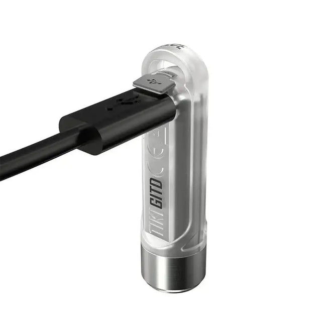 Nitecore TIKI GITD Blue Nyckelringslampa USB-C - 300lm