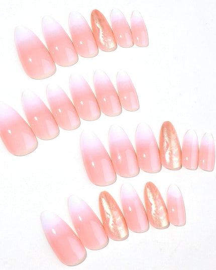 Press On Nails Lösnaglar Ombre Glitter