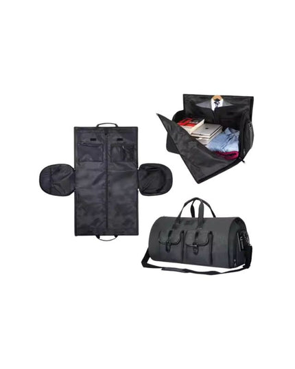 Weekendbag för män, vattenresistent, separat skofack