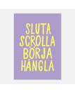 50x70 cm / Lila