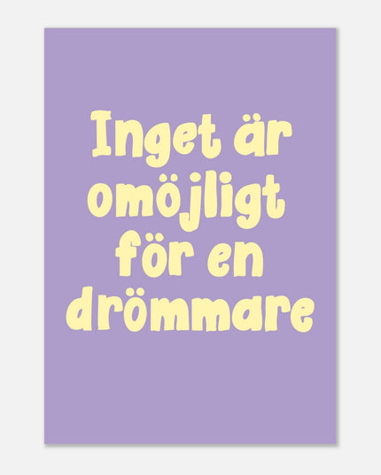 Poster | Drömmare