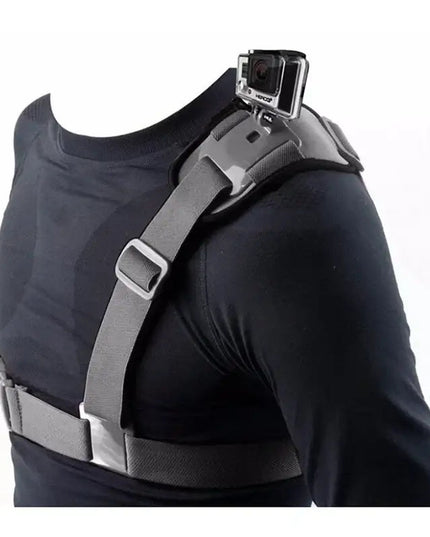 Sele för axel med med fäste för kamera