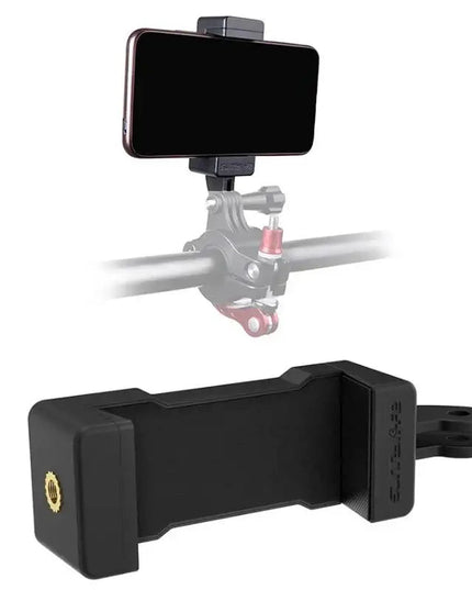 Fäste - hållare mobiltelefon till GoPro med dubbla 1/4" gängor