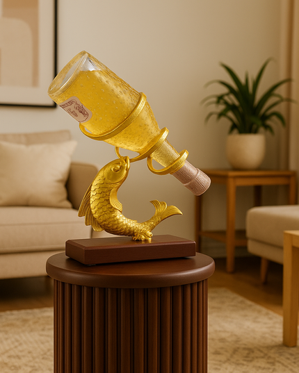 Fisk vinställ Guld