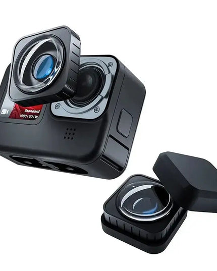 Telesin Max Lens Mod till GoPro Hero12/11/Mini/10/9 Black - 155° Ultra-Vidvinkel