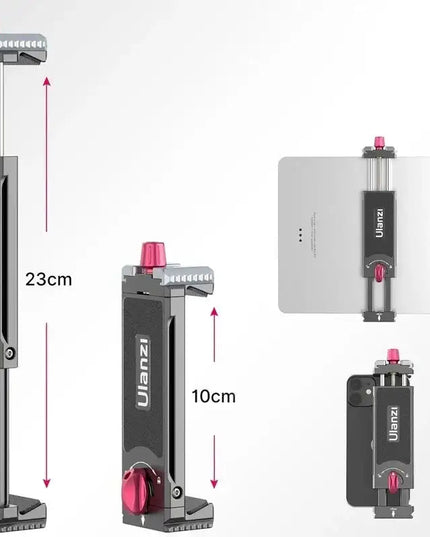Ulanzi U-Pad III Tablet Clamp Fäste - hållare Padda till 1/4" skruv - Aluminium