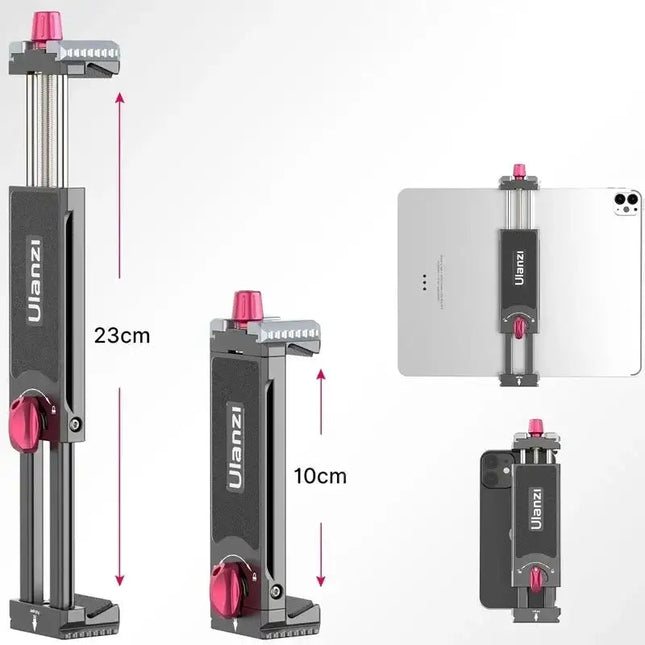 Ulanzi U-Pad III Tablet Clamp Fäste - hållare Padda till 1/4" skruv - Aluminium