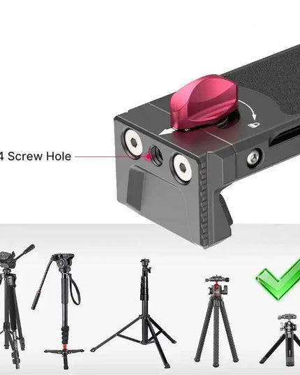 Ulanzi U-Pad III Tablet Clamp Fäste - hållare Padda till 1/4" skruv - Aluminium