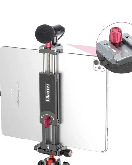 Ulanzi U-Pad III Tablet Clamp Fäste - hållare Padda till 1/4" skruv - Aluminium