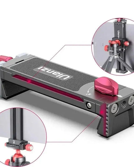 Ulanzi U-Pad III Tablet Clamp Fäste - hållare Padda till 1/4" skruv - Aluminium