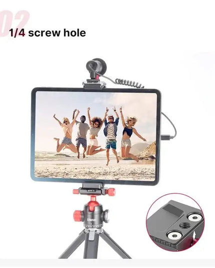 Ulanzi U-Pad III Tablet Clamp Fäste - hållare Padda till 1/4" skruv - Aluminium