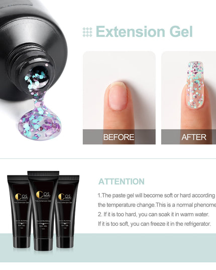 PolyGel Glitter UV LED