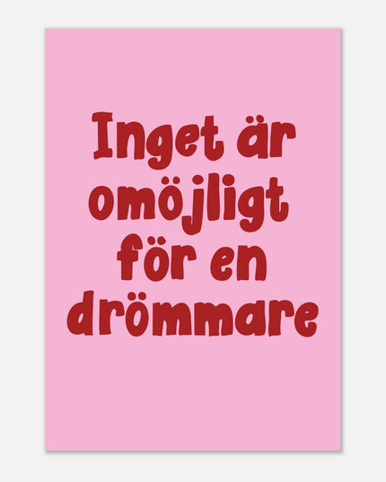 Poster | Drömmare