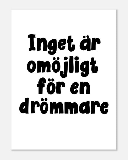 Poster | Drömmare