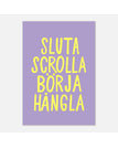 70x100 cm / Lila