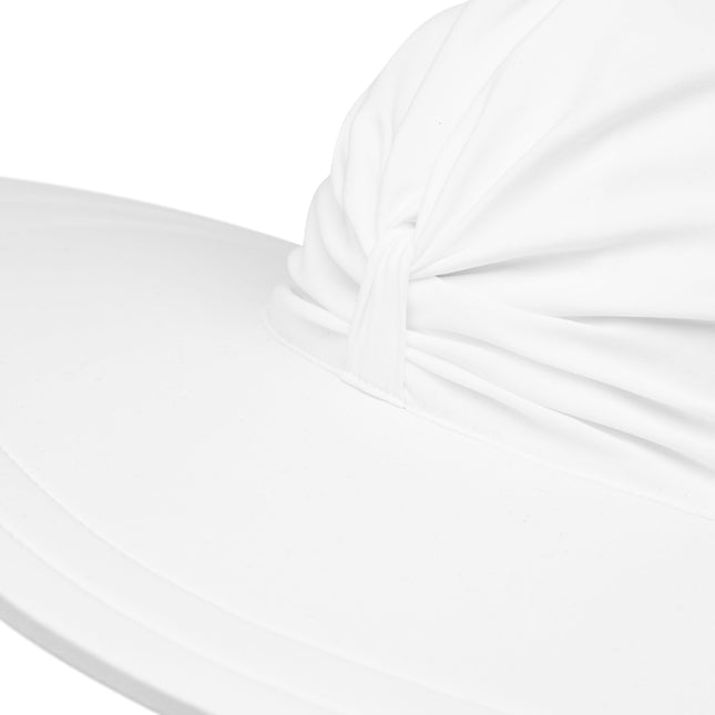 Bahamas UV-solhatt vit