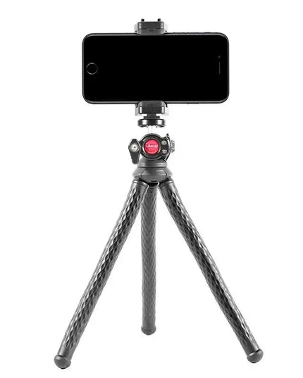 Ulanzi FT-01 Tripod flexibelt 360 grader kulledshuvud 1/4" skruv / Mobilhållare / Tillbehörssko - Bläckfisk