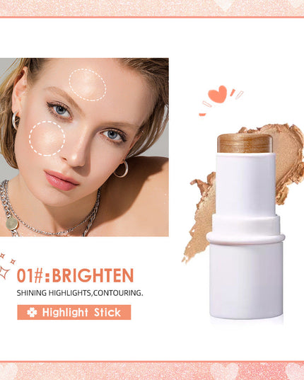 QIBEST  Highlighter Blush Stick