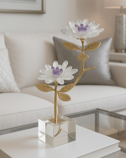 Ametistblomma Dekoration