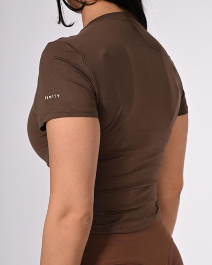 BEMITY CROP Tränings T-shirt
