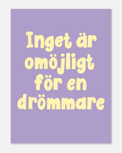 Poster | Drömmare
