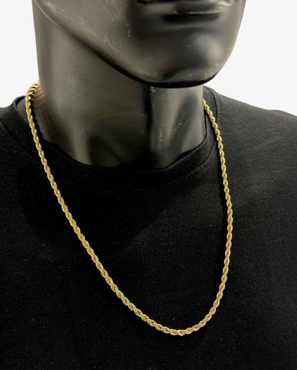 Borealis Rope Herr Halsband Guld