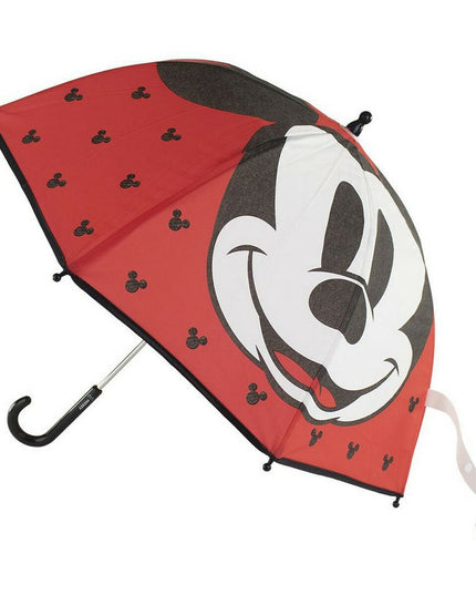 Paraply Mickey Mouse för barn, röd, EVA-material