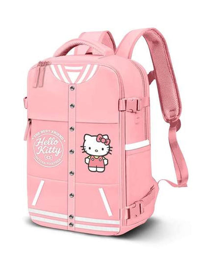 Ryggsäck Hello Kitty i rosa, kabinväska