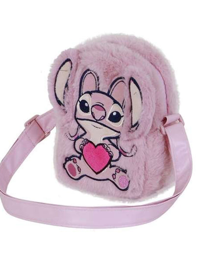 Axelväska Lilo & Stitch, rosa, barnmodell