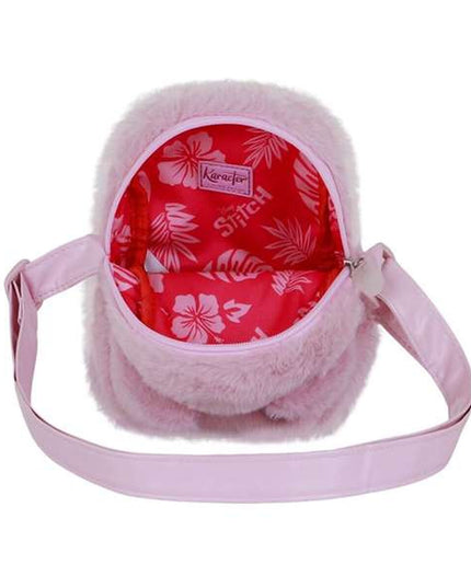 Axelväska Lilo & Stitch, rosa, barnmodell